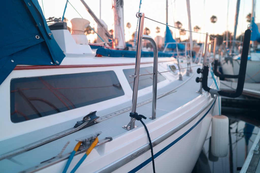 Catalina 36 Exterior Close Up